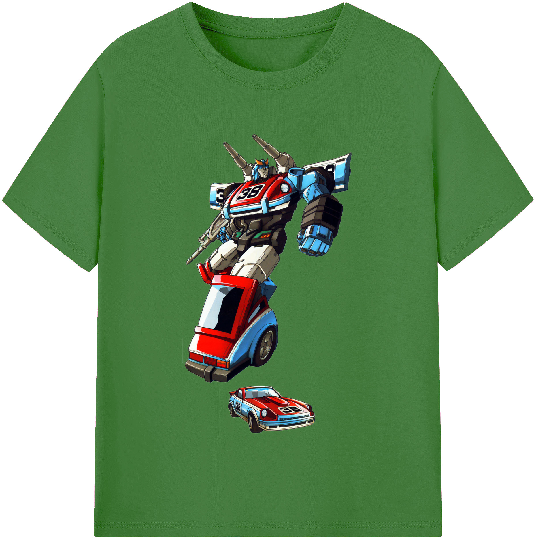（画像用）  レディースカジュアルプリントTシャツ（綿100％）